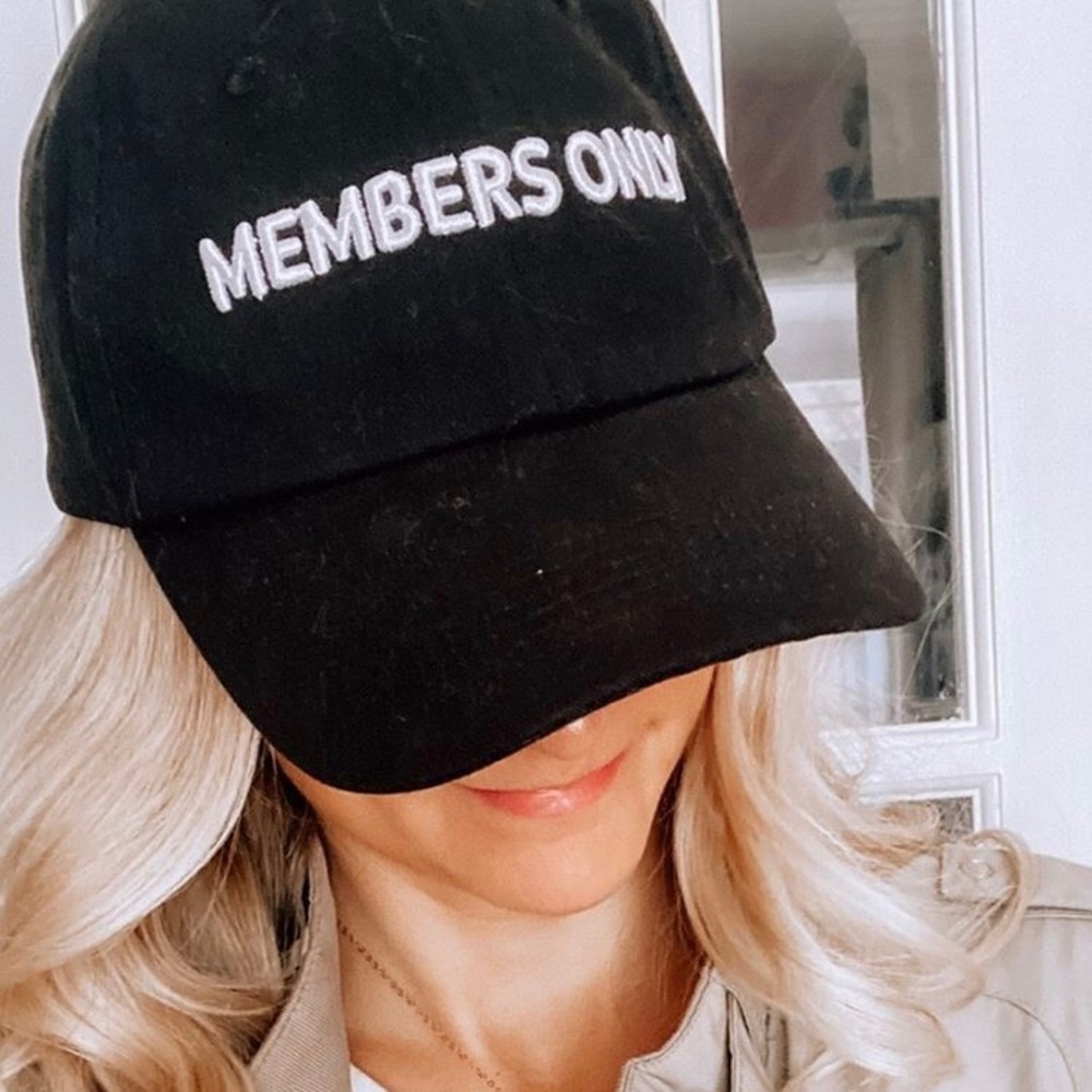 MEMBERS ONLY HAT